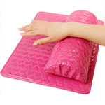 Load image into Gallery viewer, Professional Hand Cushion Holder Soft PU Leather Sponge Arm Rest
