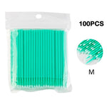 Load image into Gallery viewer, 100PCS/Lot Disposable Eyelash Brushes Swab Microbrushes
