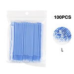 Load image into Gallery viewer, 100PCS/Lot Disposable Eyelash Brushes Swab Microbrushes
