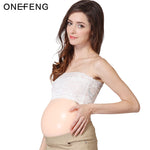 Load image into Gallery viewer, ONEFENG 100% Silicone Gel Fake Pregnant Belly Artificial Stomach 1000-1500g/pc Jelly Belly
