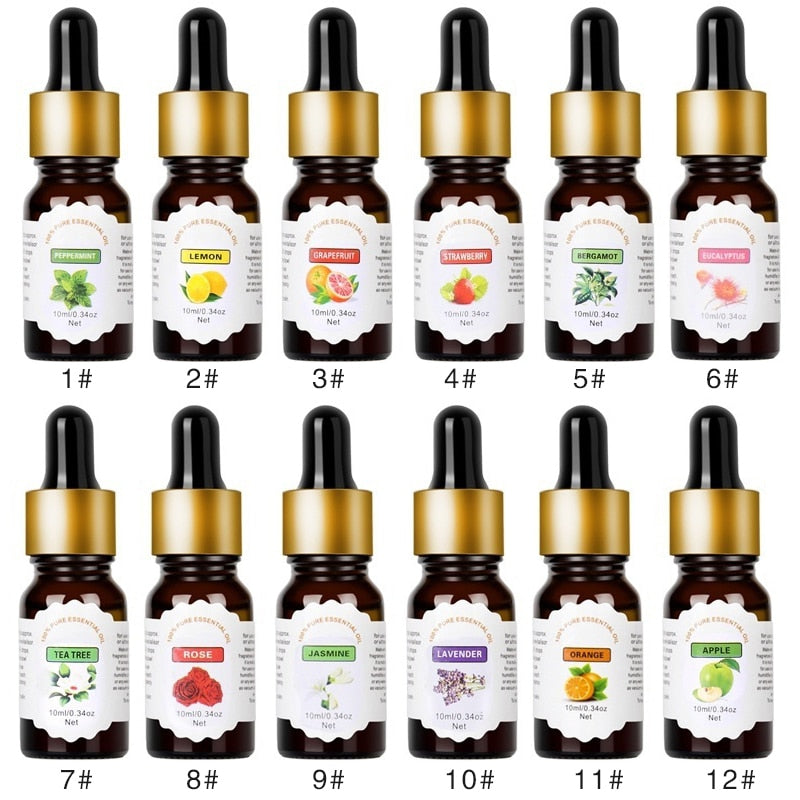 10ml Water-soluble Flower Fruit Essential Oil For Aromatherapy Organic Essential Oil