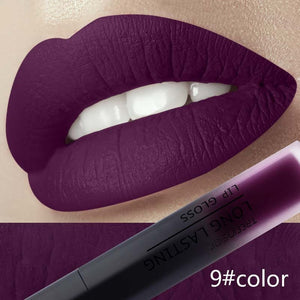 24 Color Liquid Lipstick Matte Makeup Waterproof