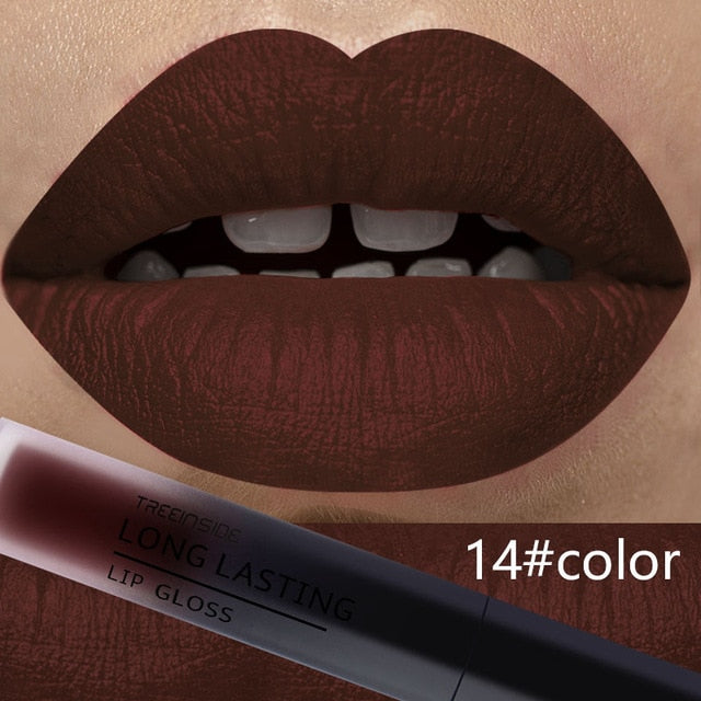 24 Color Liquid Lipstick Matte Makeup Waterproof