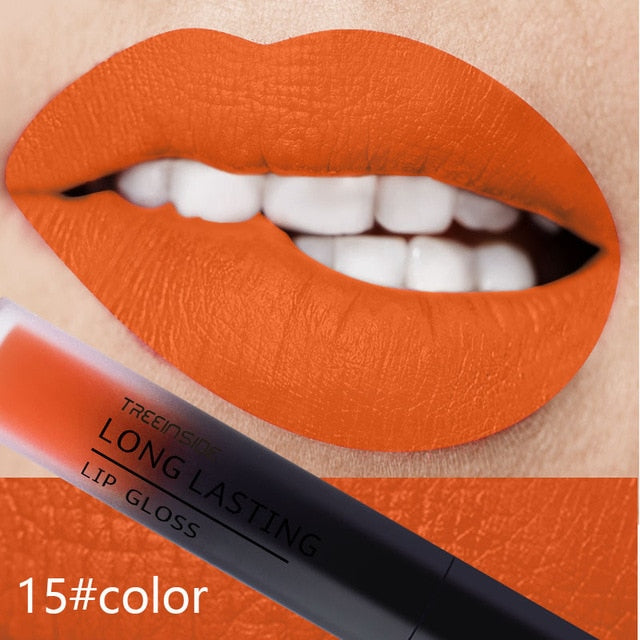 24 Color Liquid Lipstick Matte Makeup Waterproof