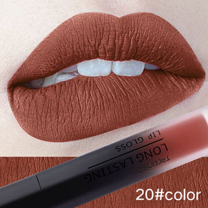 24 Color Liquid Lipstick Matte Makeup Waterproof