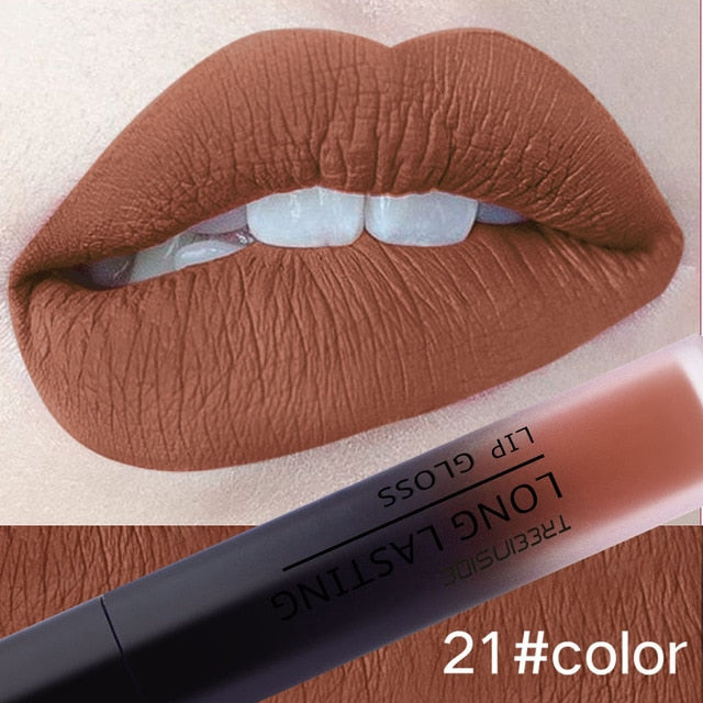 24 Color Liquid Lipstick Matte Makeup Waterproof