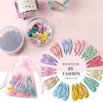 Load image into Gallery viewer, 3-40Pcs 5cm Snap Hair Clips for Hair Clip pins

