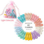 Load image into Gallery viewer, 3-40Pcs 5cm Snap Hair Clips for Hair Clip pins
