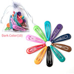 Load image into Gallery viewer, 3-40Pcs 5cm Snap Hair Clips for Hair Clip pins
