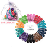 Load image into Gallery viewer, 3-40Pcs 5cm Snap Hair Clips for Hair Clip pins
