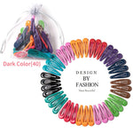 Load image into Gallery viewer, 3-40Pcs 5cm Snap Hair Clips for Hair Clip pins

