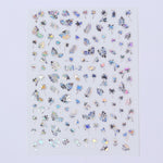 Load image into Gallery viewer, 1 Sheet Nail Sticker Flower Leaves Slider Transfer Nail Stickers
