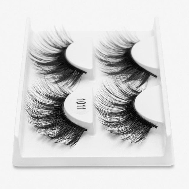 SEXYSHEEP 4/8 pairs 3D Mink Lashes Natural False Eyelashes