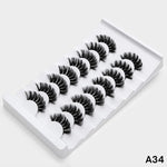 Load image into Gallery viewer, SEXYSHEEP 4/8 pairs 3D Mink Lashes Natural False Eyelashes
