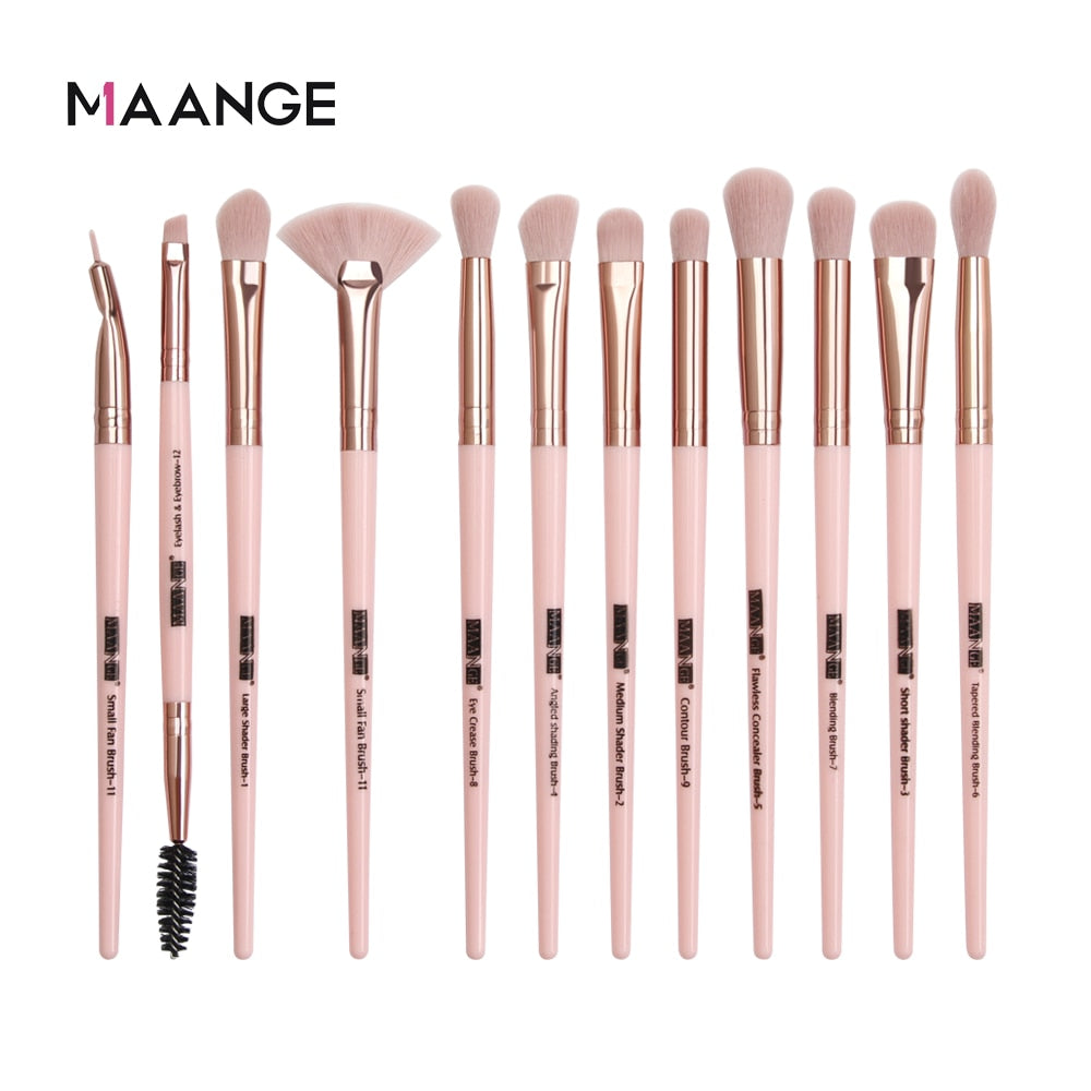 MAANGE Pro  3/5/12 pcs/lot  Makeup Brushes SetFor Makeup New