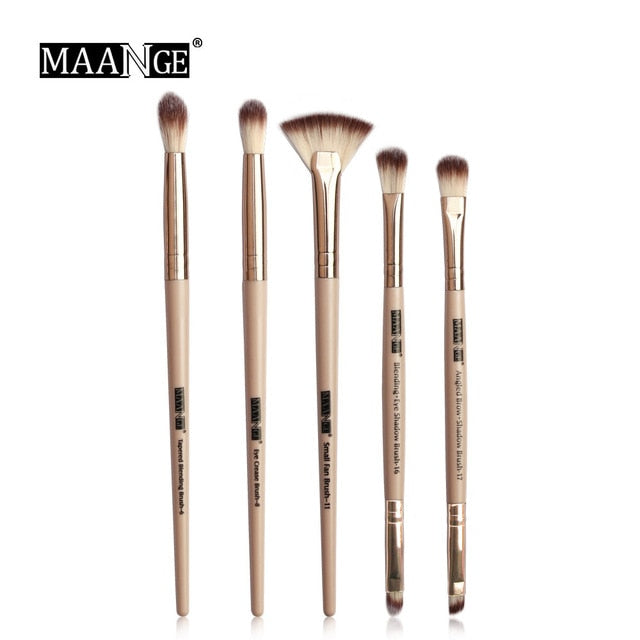 MAANGE Pro  3/5/12 pcs/lot  Makeup Brushes SetFor Makeup New