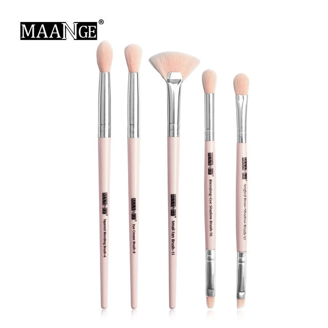 MAANGE Pro  3/5/12 pcs/lot  Makeup Brushes SetFor Makeup New