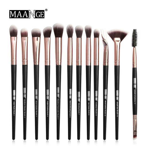 MAANGE Pro  3/5/12 pcs/lot  Makeup Brushes Set