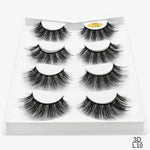 Load image into Gallery viewer, SEXYSHEEP 4/8 pairs 3D Mink Lashes Natural False Eyelashes
