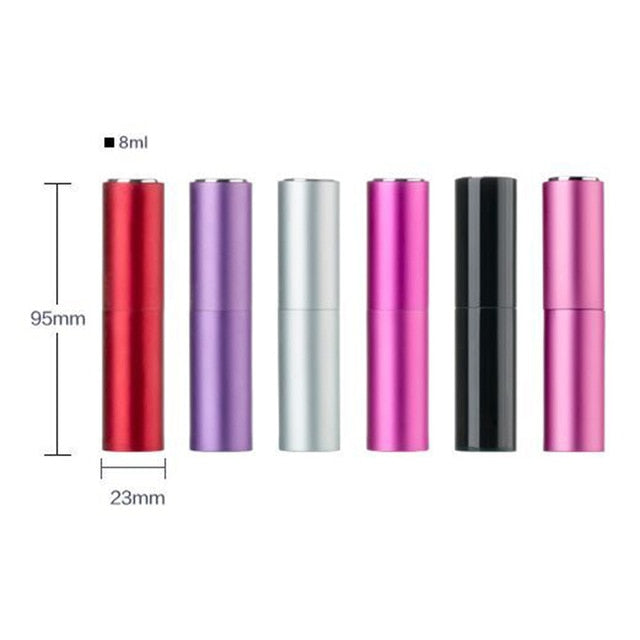 8ml10ml15ml20ml metal aluminum perfume bottle cosmetic spray bottle