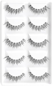 CLOTHOBEAUTY 5 Pairs False Eyelashes,Long Thick Reusable Makeup