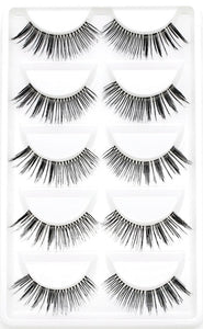 CLOTHOBEAUTY 5 Pairs False Eyelashes,Long Thick Reusable Makeup