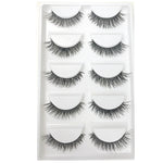 Load image into Gallery viewer, CLOTHOBEAUTY 5 Pairs False Eyelashes,Long Thick Reusable Makeup
