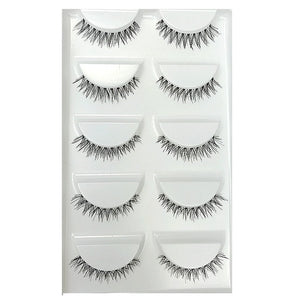 CLOTHOBEAUTY 5 Pairs False Eyelashes,Long Thick Reusable Makeup