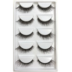 Load image into Gallery viewer, CLOTHOBEAUTY 5 Pairs False Eyelashes,Long Thick Reusable Makeup
