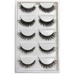 Load image into Gallery viewer, CLOTHOBEAUTY 5 Pairs False Eyelashes,Long Thick Reusable Makeup
