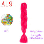 Load image into Gallery viewer, MERISIHAIR 24 inch Jumbo Braids Long Ombre Jumbo Synthetic Braiding Hair
