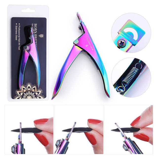 BORN PRETTY Nail Cuticle Nipper Stainless Steel