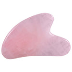 Load image into Gallery viewer, Rose Quartz Jade Guasha Board Natural Stone Scraper

