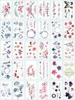 Load image into Gallery viewer, 30Pcs/Set No Repeat Temporary Tattoo Stickers Waterproof Tattoos For Women
