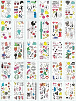 Load image into Gallery viewer, 30Pcs/Set No Repeat Temporary Tattoo Stickers Waterproof Tattoos For Women
