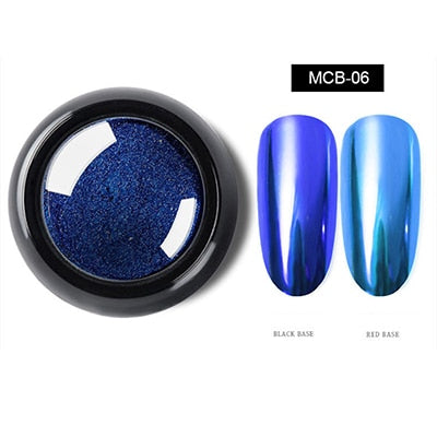 Nail Art Glitter Mirror Powder Sparkly Chrome Glitter Rub Pigment Powder