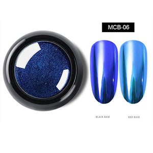 Nail Art Glitter Mirror Powder Sparkly Chrome Glitter Rub Pigment Powder