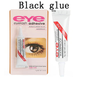 Black /Clear False eyelash glue Adhesive Waterproof Strong Makeup Best Strip