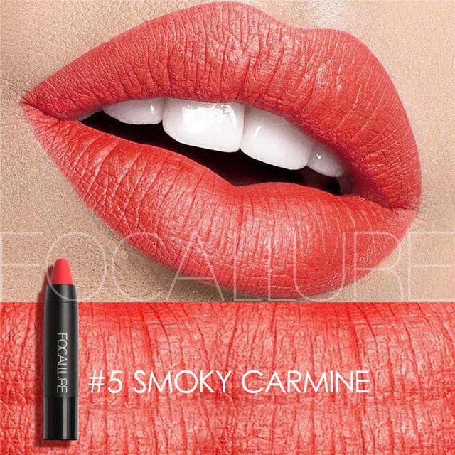 FOCALLURE 19 Colors Matte Lipsticks Waterproof Matte Lipstick