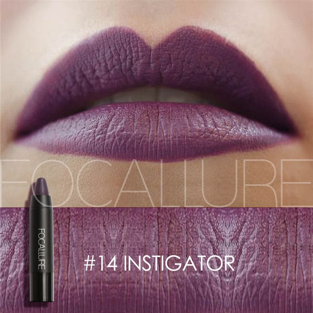 FOCALLURE 19 Colors Matte Lipsticks Waterproof Matte Lipstick