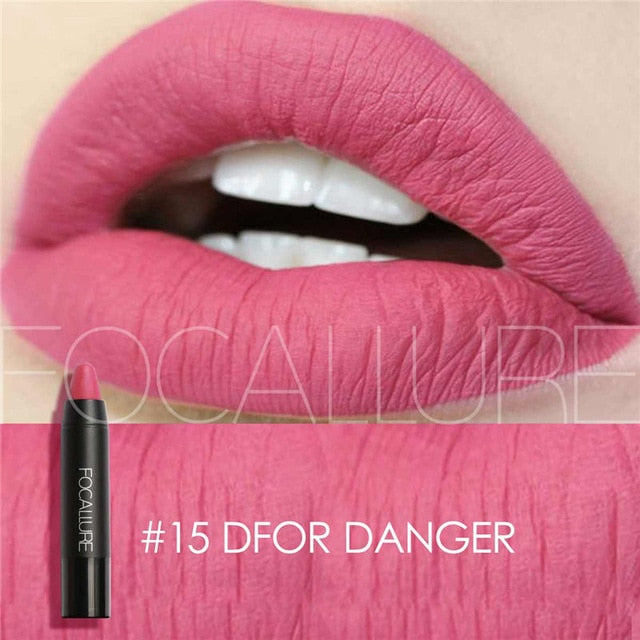 FOCALLURE 19 Colors Matte Lipsticks Waterproof Matte Lipstick