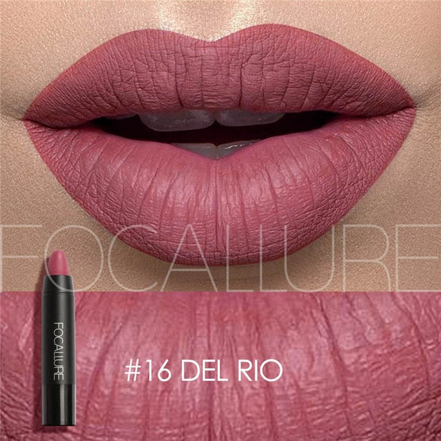 FOCALLURE 19 Colors Matte Lipsticks Waterproof Matte Lipstick