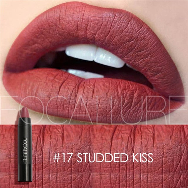 FOCALLURE 19 Colors Matte Lipsticks Waterproof Matte Lipstick