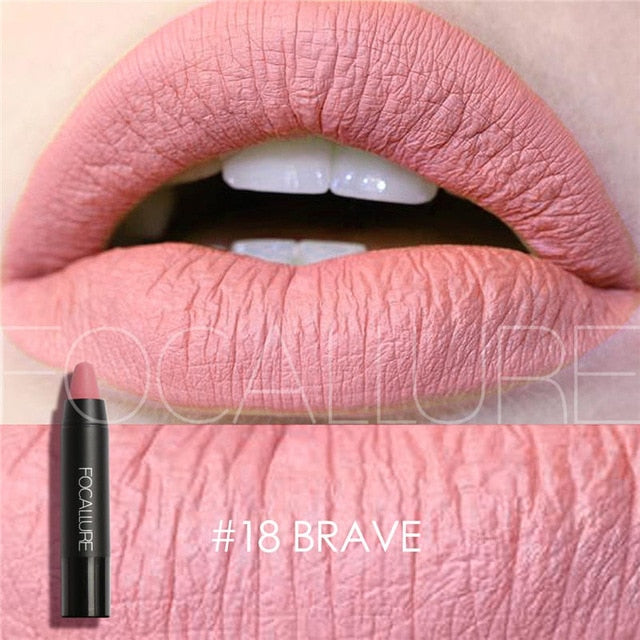 FOCALLURE 19 Colors Matte Lipsticks Waterproof Matte Lipstick