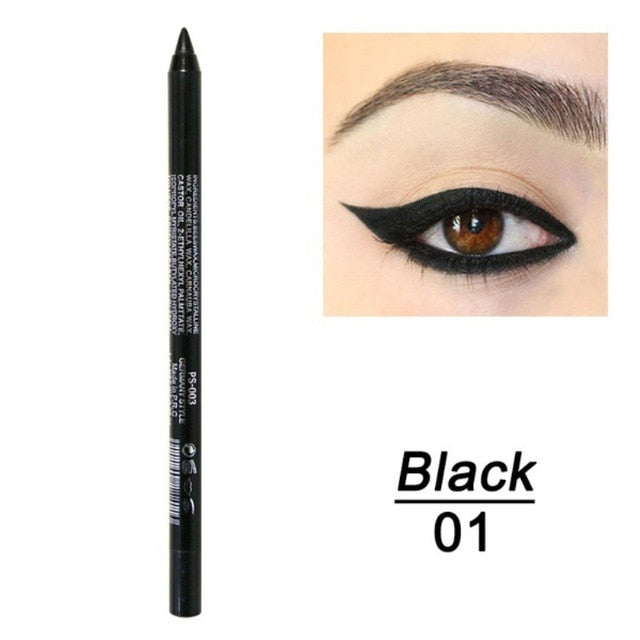 1 Pc Long-lasting Eyeliner Pencil Waterproof 14 Colors Eyeliner Eyeshadow