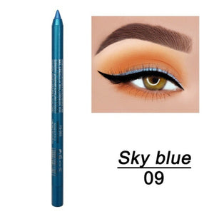 1 Pc Long-lasting Eyeliner Pencil Waterproof 14 Colors Eyeliner Eyeshadow