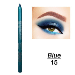 1 Pc Long-lasting Eyeliner Pencil Waterproof 14 Colors Eyeliner Eyeshadow