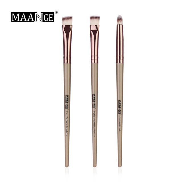 MAANGE Pro  3/5/12 pcs/lot  Makeup Brushes SetFor Makeup New