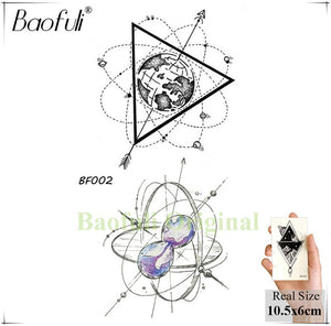 Baofuli Waterproof Temporary Sticker