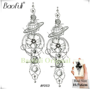 Baofuli Waterproof Temporary Sticker